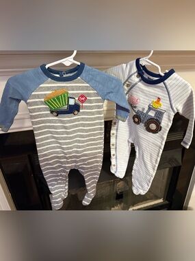 Bundle of 2 Mudpie Rompers